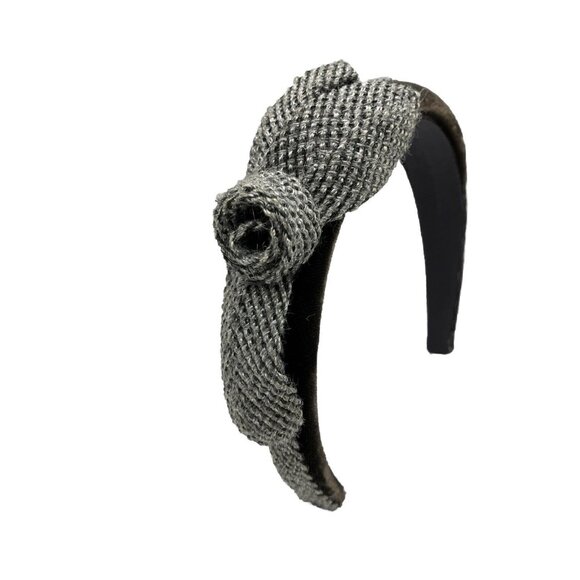 Nicole Pourchaire Tweed Roses Headband France